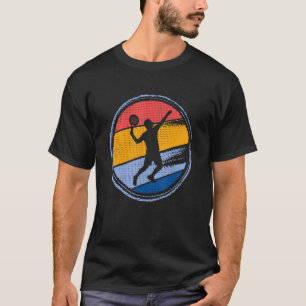 Padel Tennis Retro Vintage Paddleball Padel T-Shirt