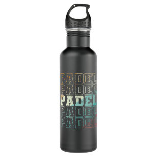 Padel Tennis Sport und Ball Stainless Steel Water Bottle