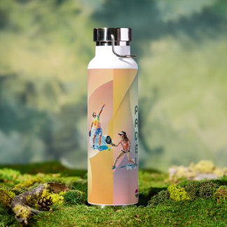 Padel Water Bottle: Vibrant Style Collection Vol.1 Bottle