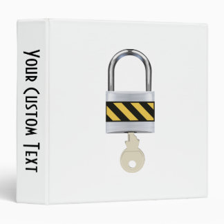 Lock Binders, Custom Lock 3 Ring Binder Designs