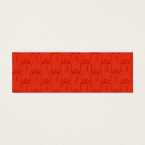Padlock Pattern. Top Secret or Security. Business Card Templates