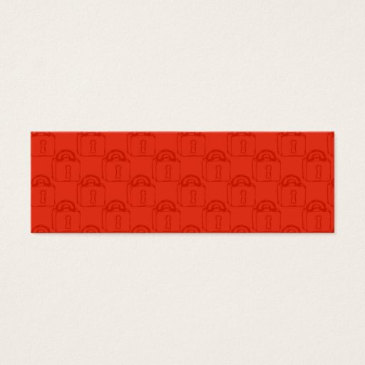 Customizable Padlock Pattern. Top Secret or Security. Business Card Templates