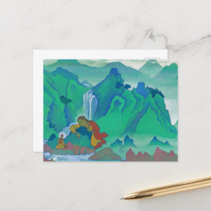 Padma Sambhava by Nicholas Roerich Holiday Postcard