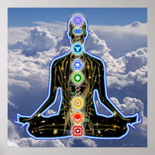 Padma Sky and Galaxies Poster