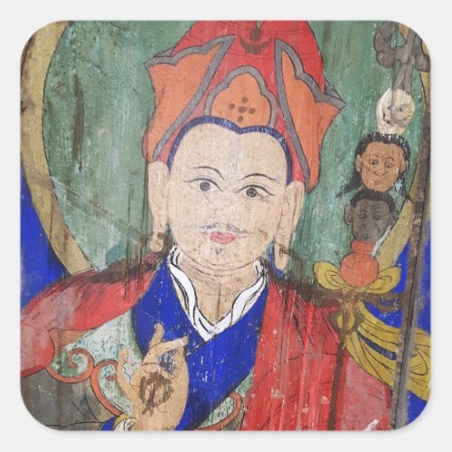 Padmasambhava Buddha _ Guru Rinpoche Nepal Square Sticker
