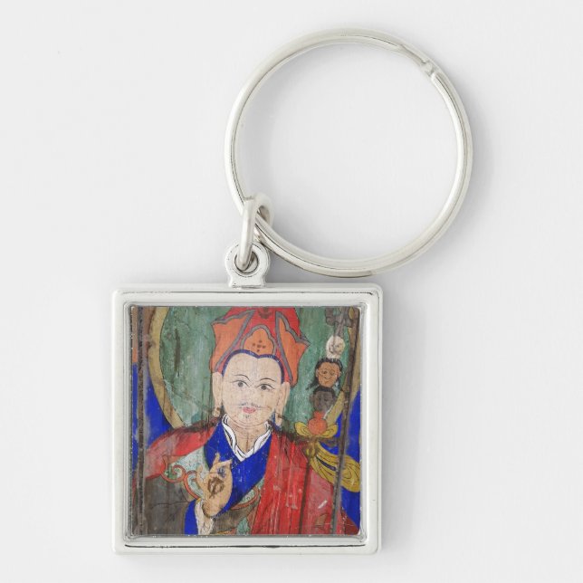 Padmasambhava Buddha, lucky charm, Nepal Keychain (Front)