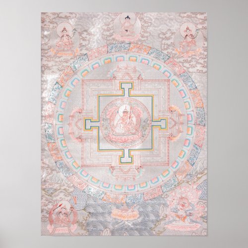 Padmasambhava Mandala Poster