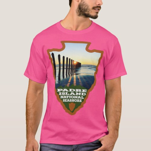 Padre Island National Seashore arrowhead T_Shirt