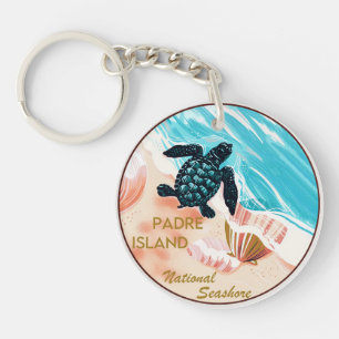 Padre Island National Seashore Keychain