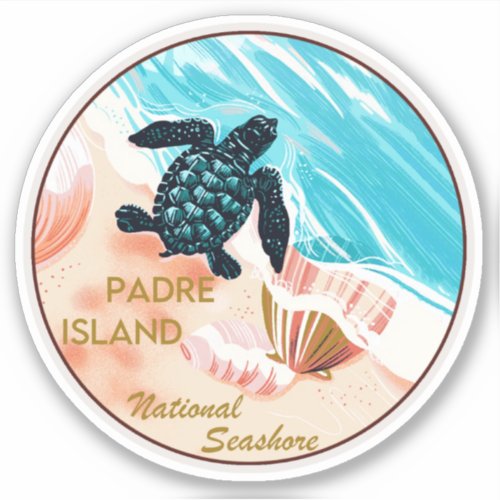 Padre Island National Seashore Sticker