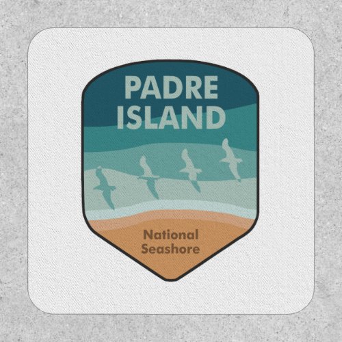 Padre Island National Seashore Texas Seagulls Patch
