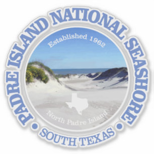 Padre Island NS Sticker