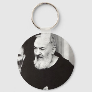 Padre Pio 102.jpg Keychain