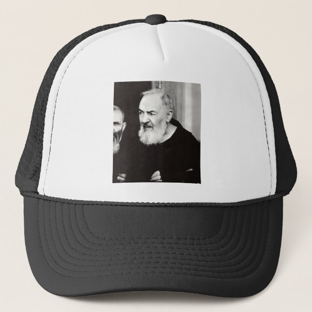 Padre Pio 102.jpg Trucker Hat (Front)