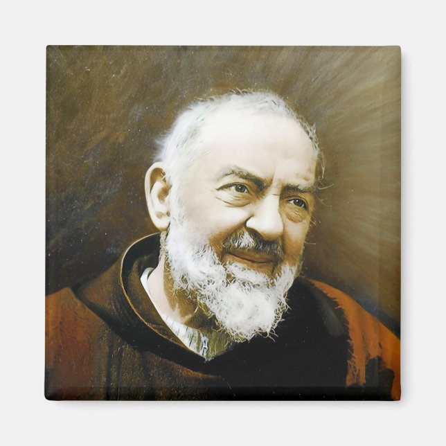 Padre Pio, fridge Magnet (Front)