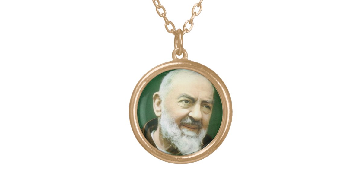 Padre pio pendant clearance