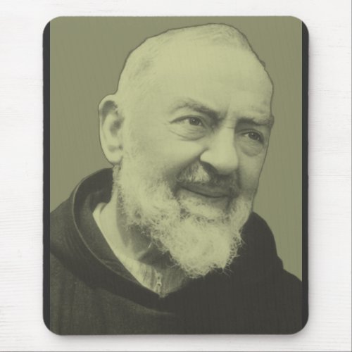 Padre Pio of Pietrelcina Mouse Pad