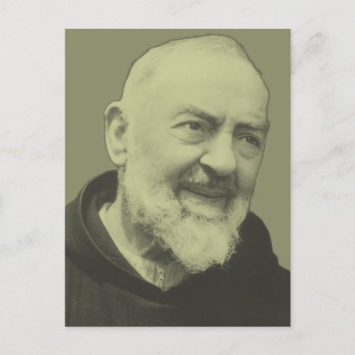 Padre Pio of Pietrelcina Postcard