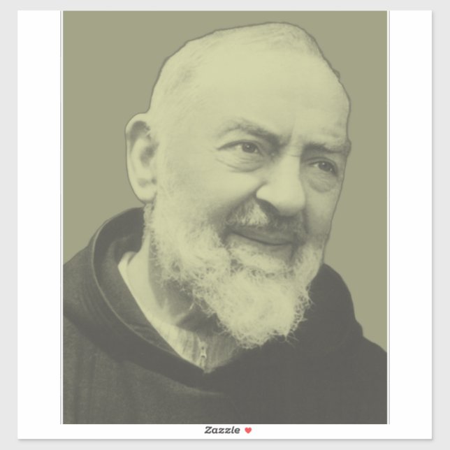 Padre Pio of Pietrelcina Sticker (Sheet)