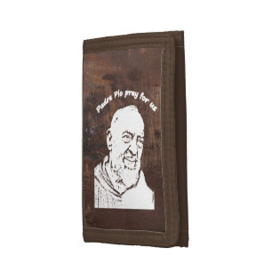 Padre Pio Tri-fold Wallet