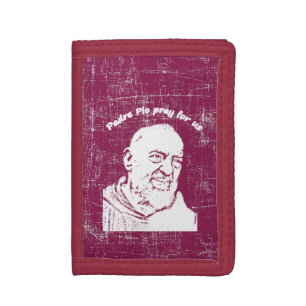 Padre Pio Trifold Wallet