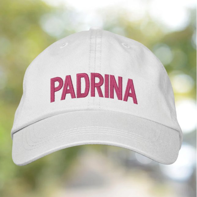 Padrina (godmother) embroidered cap (Creator Uploaded)