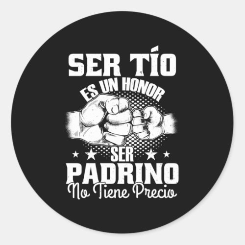Padrino Classic Round Sticker