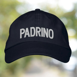 Padrino (godfather) embroidered cap