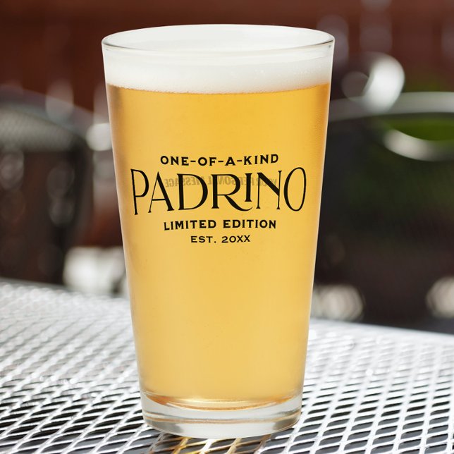 Padrino Limited Edition Personalized Glass (Creator Uploaded)