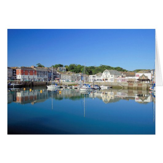 Padstow in Cornwall Cards (Front Horizontal)