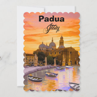 Padua Italy Travel Postcard | Travel Memory Gift