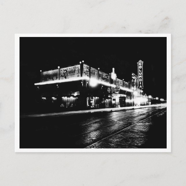 Paducah's Theater Row Holiday Postcard (Front)