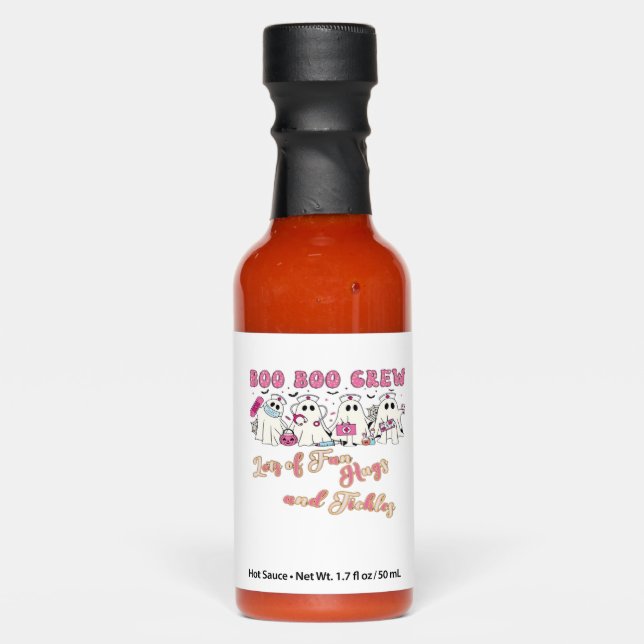 Paediactric Nurse Fun Halloween Design Essential T Hot Sauces (Front)