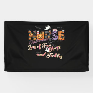 Paediactrics Nurse Fun Halloween Design Essential Banner