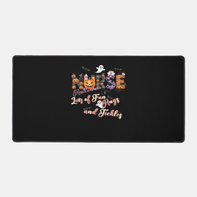 Paediactrics Nurse Fun Halloween Design Essential  Desk Mat (Front)