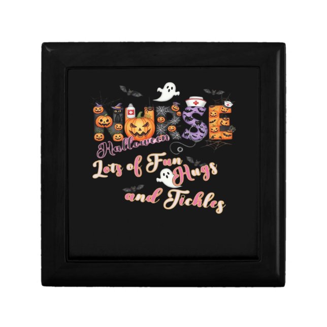 Paediactrics Nurse Fun Halloween Design Essential  Gift Box (Front)