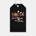 Paediactrics Nurse Fun Halloween Design Essential  Gift Tags