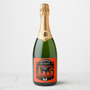 PaediatricianDoctor Thank You Gift Sparkling Wine Label