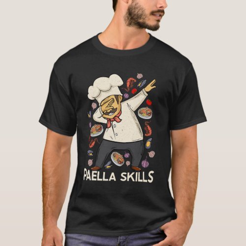 Paella Lover Men Spanish Chef Spanish Food Paella T_Shirt