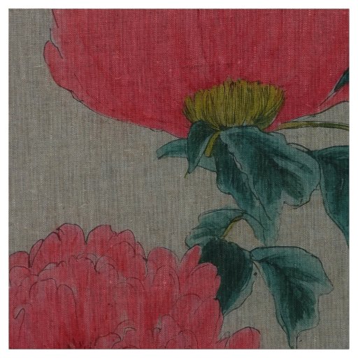Paeonia Rosa Fabric