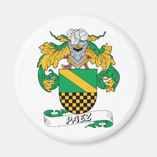 Paez Family Crest Magnet