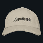 Paflyfish Logo Hat<br><div class="desc">Distressed twill hat with Paflyfish logo</div>