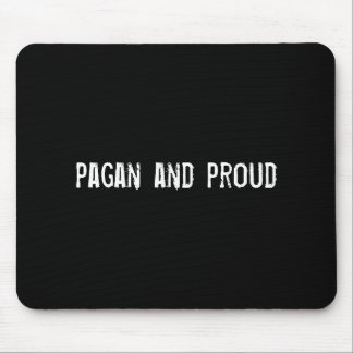 pagan and proud mouse pad