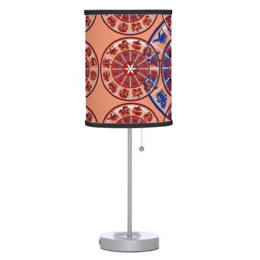 Pagan Astrology Floor Lamp (Left)