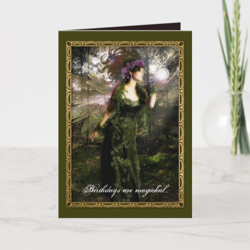 Pagan Birthday Card