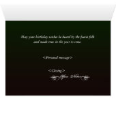 Pagan Birthday Cards (Inside Horizontal (Bottom))