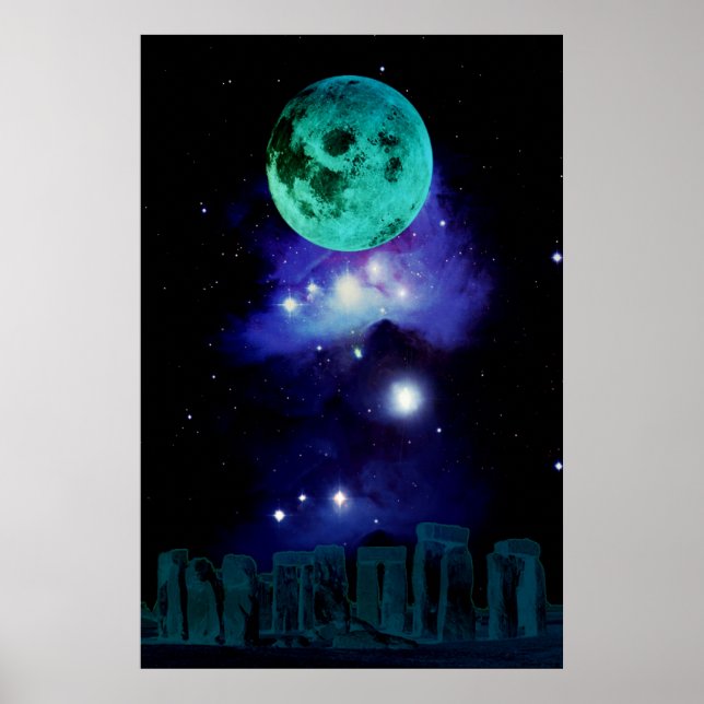 Pagan Blue Moon Poster (Front)