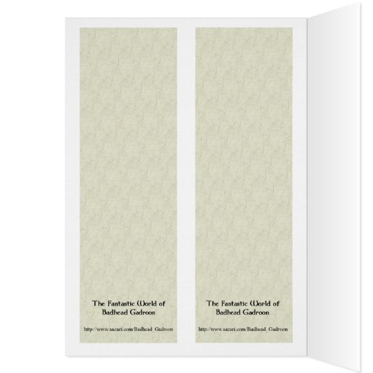 Pagan Bookmarks Card (Inside (Left))