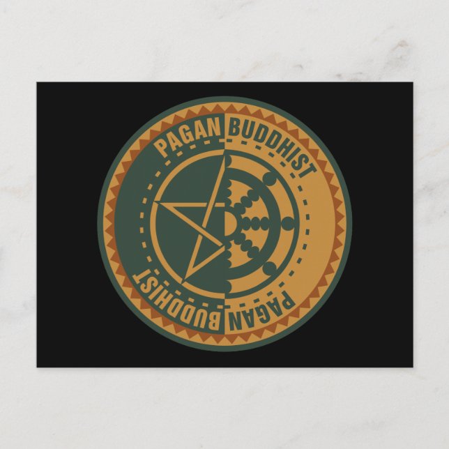 Pagan Buddhist Postcard (Front)