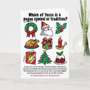 PAGAN CHRISTMAS - HOLIDAY CARD